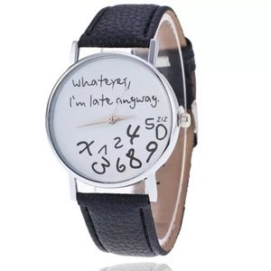 Whatever I'm late anyway black women watch